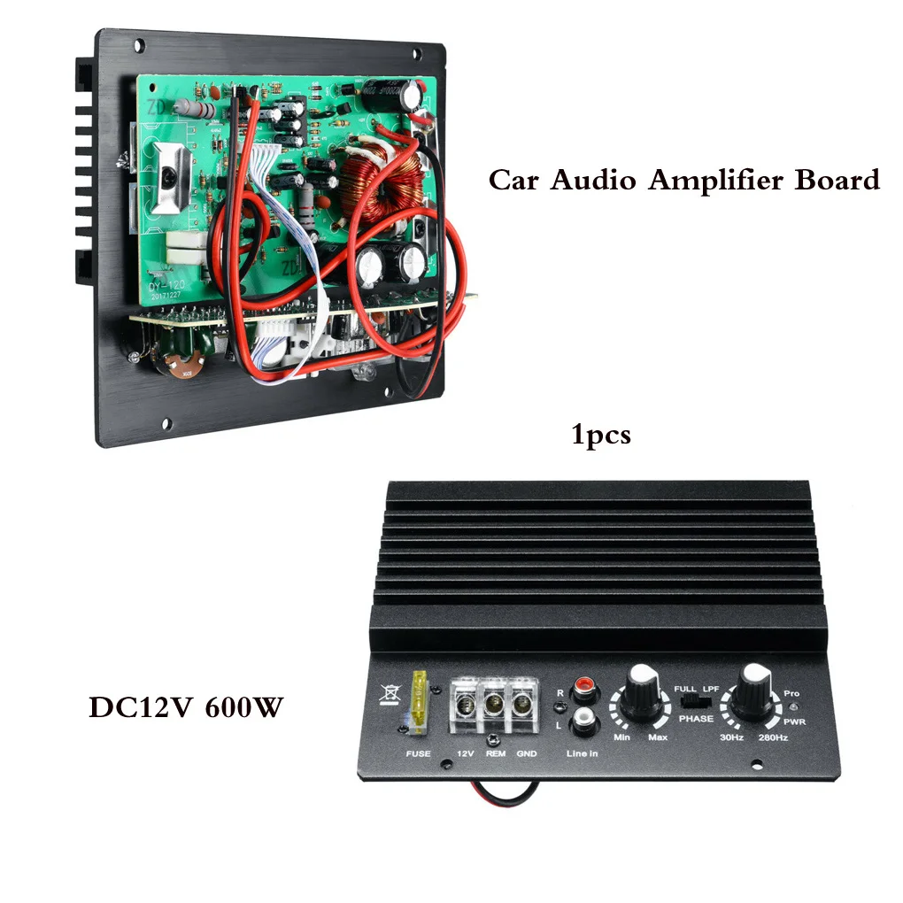 12V 600W усилитель звука для автомобиля Amp доска Мощность Фул высокое Мощность Авто Сделай Сам плеер широким диапазоне частот