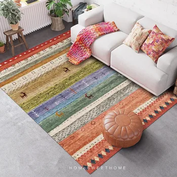 

Indian Style Carpets For Living Room Nordic Morocco Carpet Bedroom Sofa Coffee Table Rug Study Room Floor Mat Dining Room Rugs