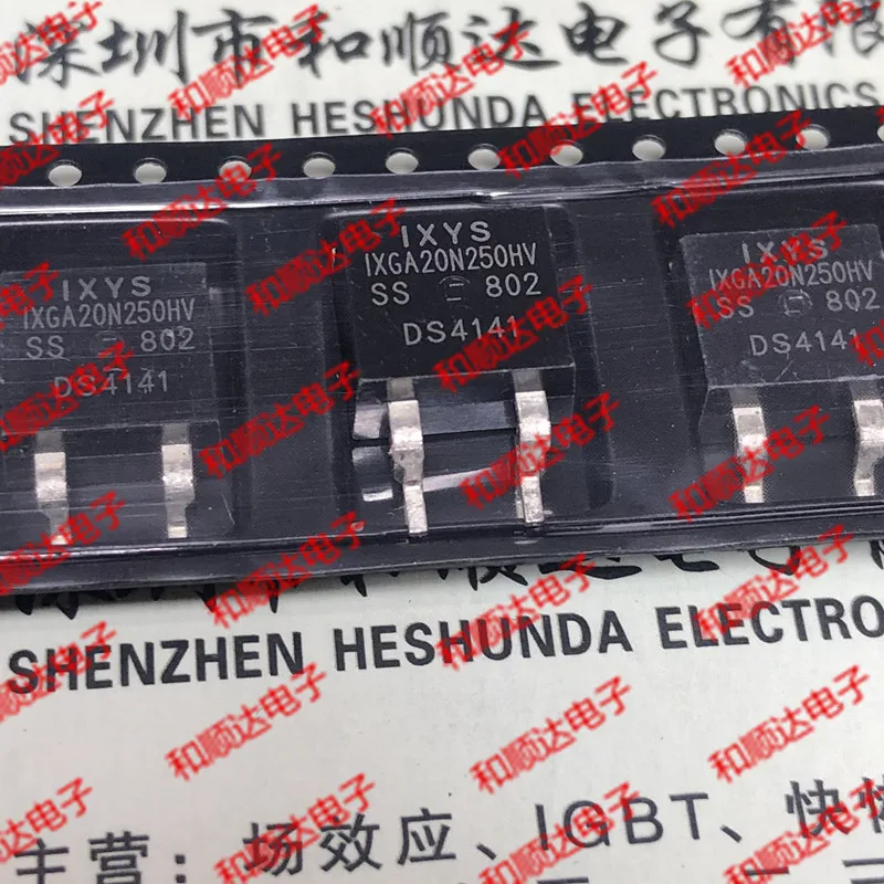 5 шт./лот IXGA20N250HV-263 2500V 20A
