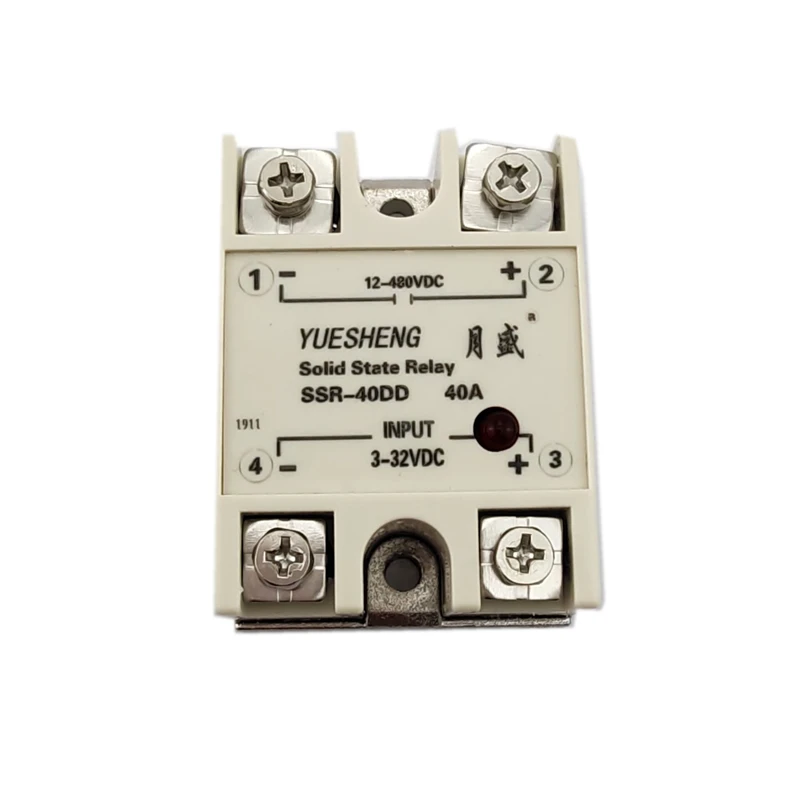 DC Controller DC Solid State Relay SSR-40DD Relay 480V 10A 20A 30A 40A 60A 80A Smooth start of the motor motor soft starter