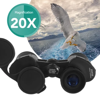 

20X50 High Power Binoculars Bak-4 Prism Telescope Camping Hiking Hunting Bird Watching Equipment Teleskop Binoculares