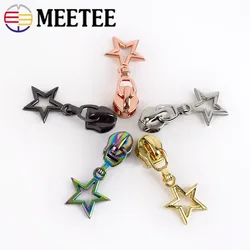 10pcs Zipper Sliders for 5# Nylon Zippers DIY Zip Head For Sewing Bag Pocket Zips Repair Kits Replacement Tailor Tools