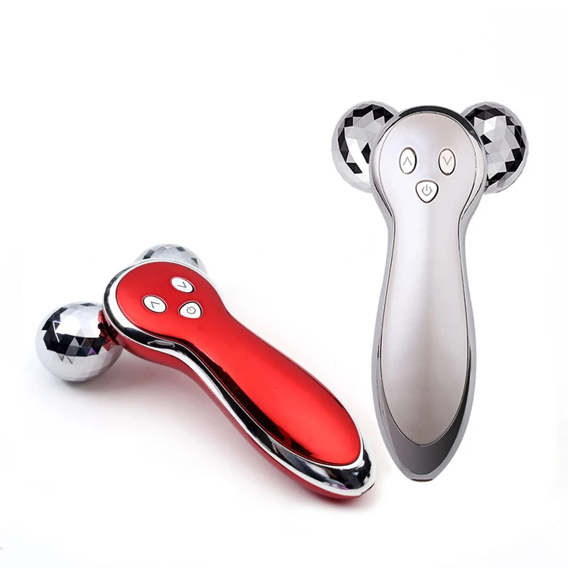 

Micro-current Vibration Face Slimming Massage Roller Rechargeable Body Shaping Massager 2 Colors