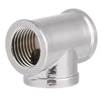 

HOT-Cooler T G1/4 Screw Thread Connector Water Cooling System for Computer PC 3 Way Pipe Fitting Water Cooler