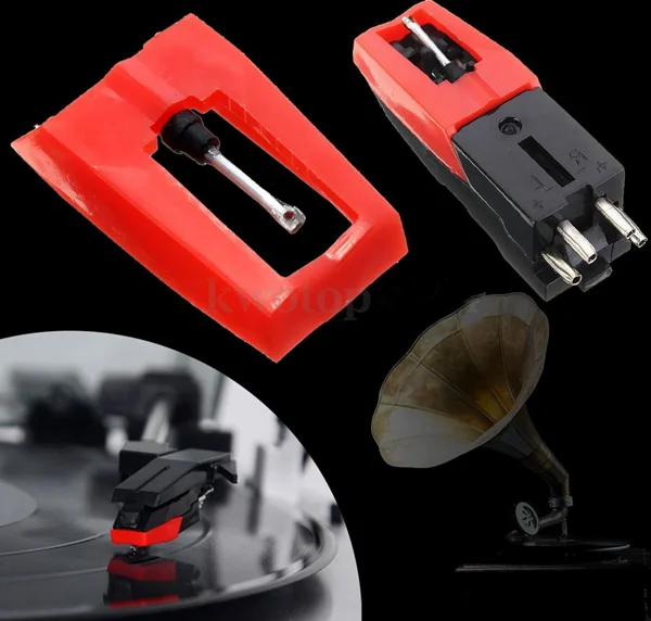 New Turntable Diamond Stylus Needle for LP Record Player Phono Ceramic Cartridge | Инструменты
