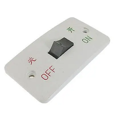 AC 380V 10A ВКЛ/ВЫКЛ Лодка клавишная Кнопка панель Переключатель 3 P 3 фазы H3Y-10/3