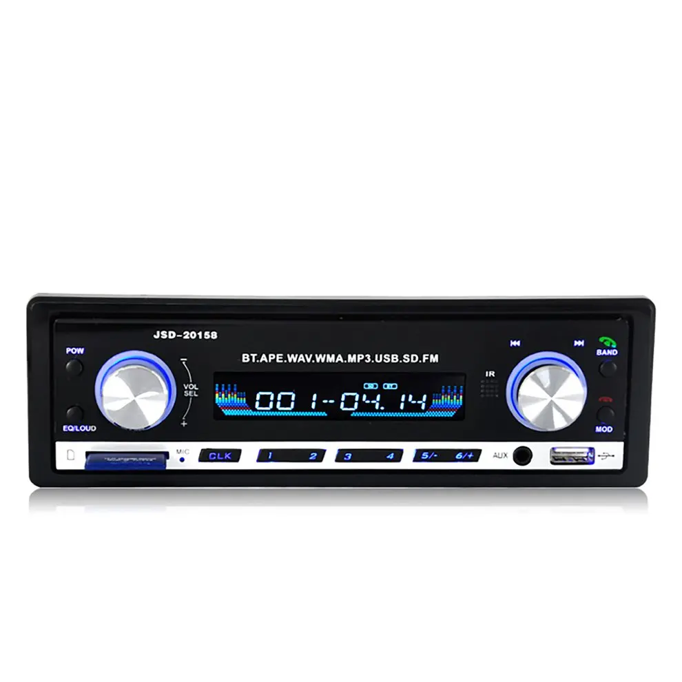 4 канала Handsfree FM Радио MP3 аудио плеер USB зарядное устройство автомобильное радио стерео плеер AUX-IN MP3-плеер для автомобиля аудио