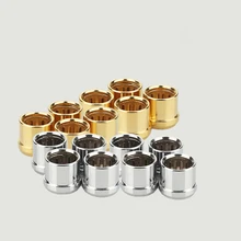 

High Quality Rhodium Gold Plated RCA Cap Plug Short-Circuit Socket Phono Connector RCA Shielding jack socket protect cover caps