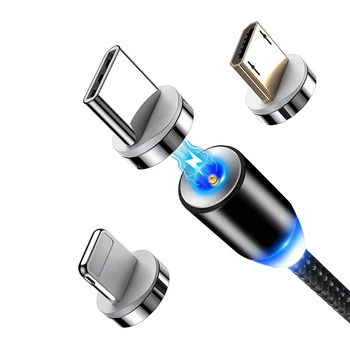 Magnetic Charger Micro USB Cable plug 2