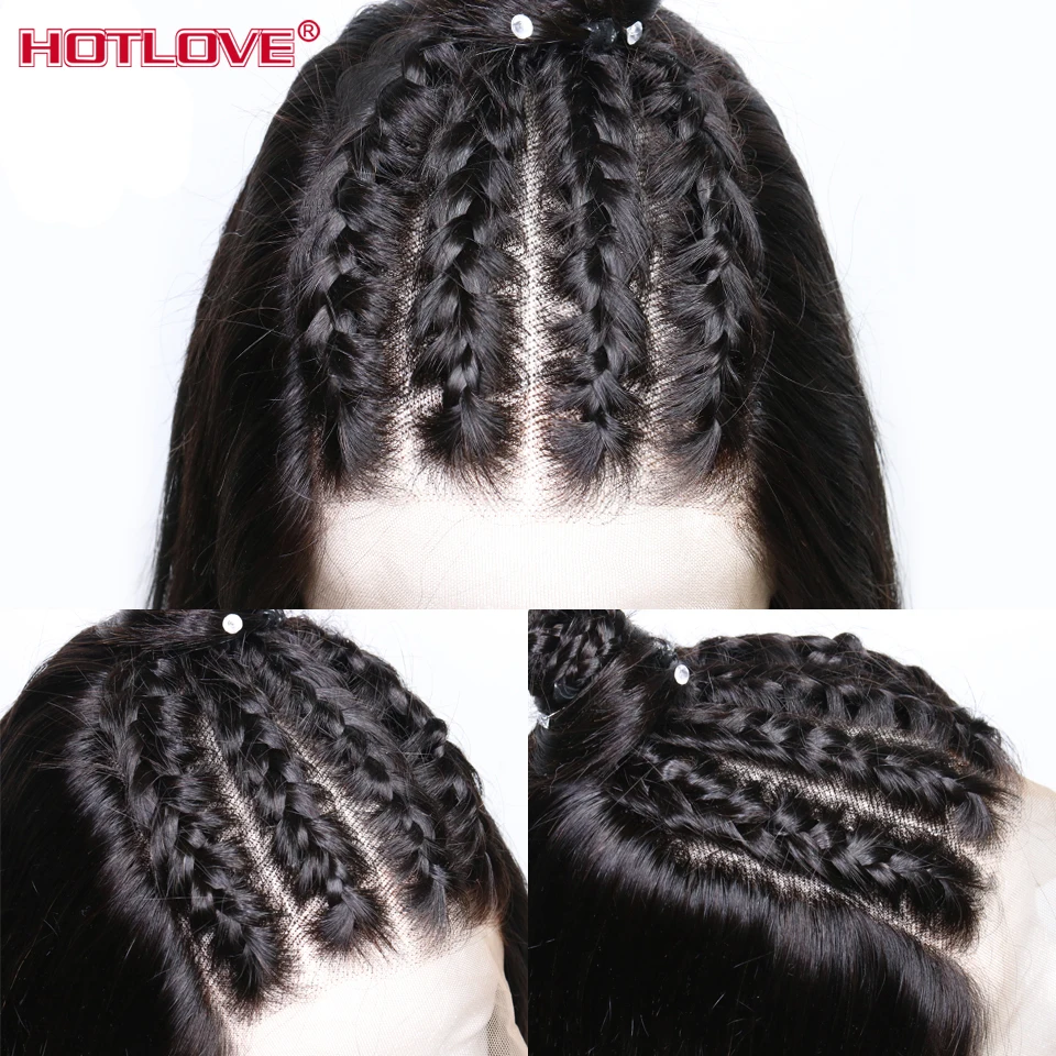 13X6 синтетические волосы прямые волосы Синтетические волосы на кружеве парики из натуральных волос для Для женщин бразильский Реми 150% плотность высокий коэффициент Синтетические волосы на кружеве парики с детскими волосами
