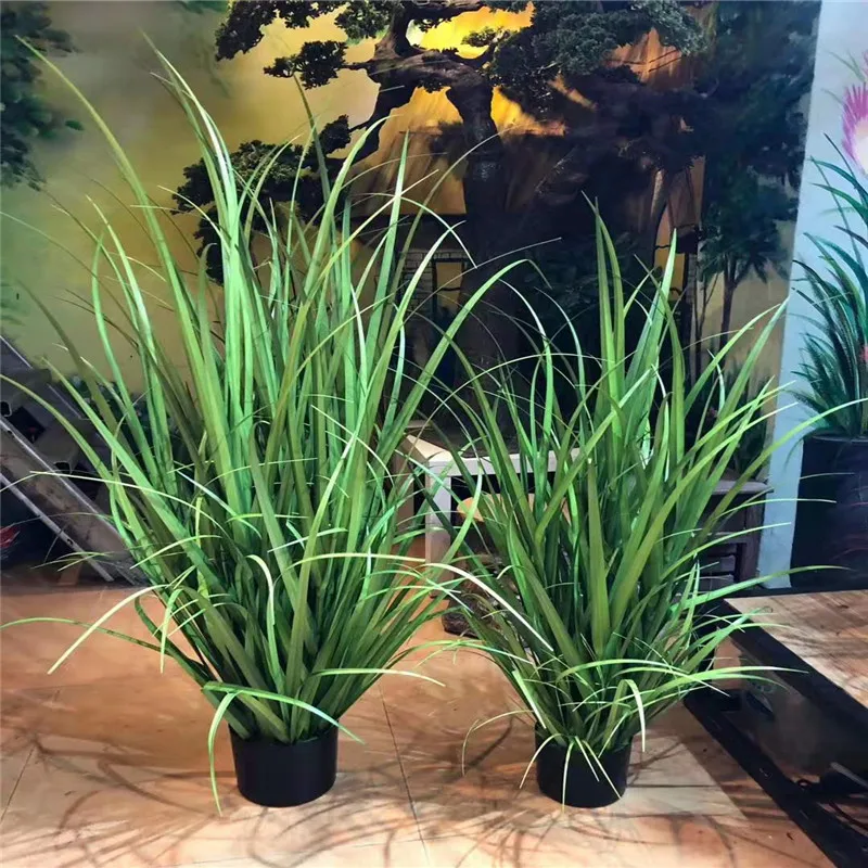 2019 искусственная имитация листьев трава используется для дома торгового центра