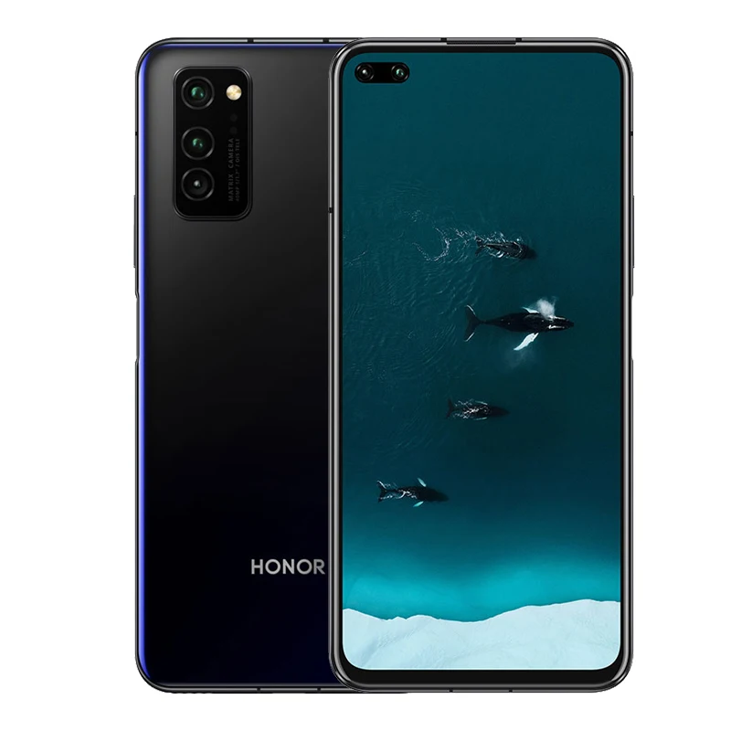 Мобильный телефон Honor V30 5G, 6,57 дюймов, 6 ГБ+ 128 ГБ, четыре ядра, 7 нм, Android 10 AI, тройная камера, 40 Вт, SuperCharge Samrtphone