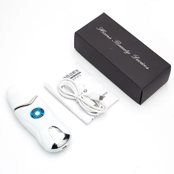 

1X Pro Facial Ultrasonic Portable Ultrasound Ion Facial Skin Scrubber Machine Care White Peeling Electric Device Machine Made