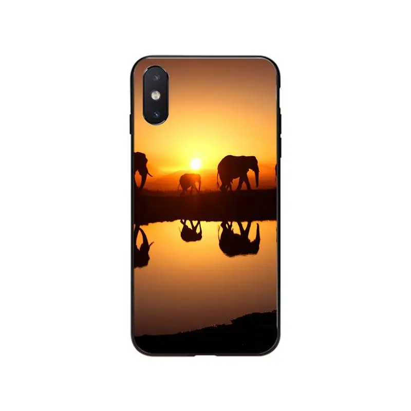 phone pouch for running cute elephant Phone Case for iphone 13 12 11 Pro Max 13 12mini XS MAX X XR SE2 8 7 Plus Case cell phone lanyard pouch