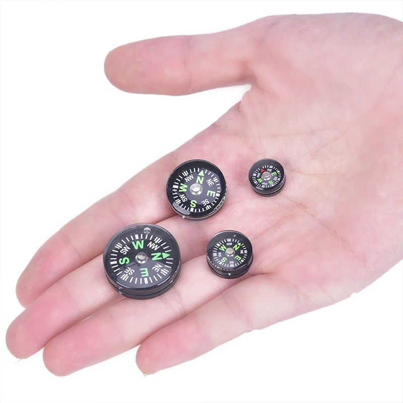 10 шт. Компас 12/15/20/25 мм Портативный Спорт на открытом воздухе поход Пеший Туризм Охота компас