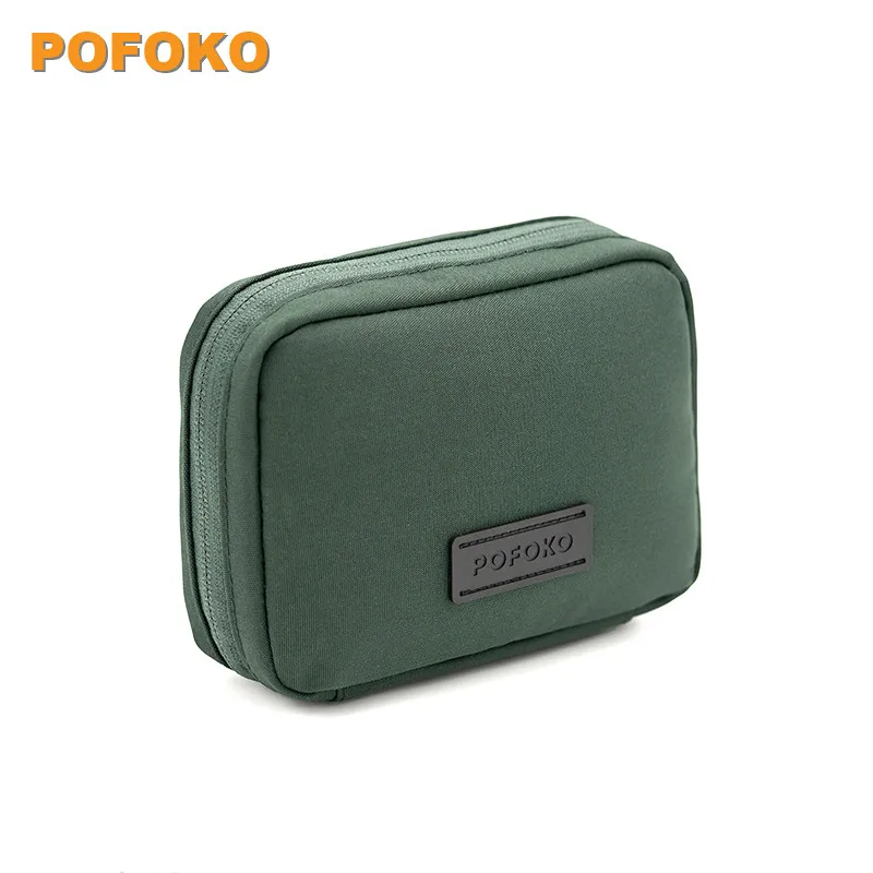 Pofoko Digital Storage Bag Travel Organizer Case for Accessories Charger Power Bank Cable USB Headphones Portable Bag PF02