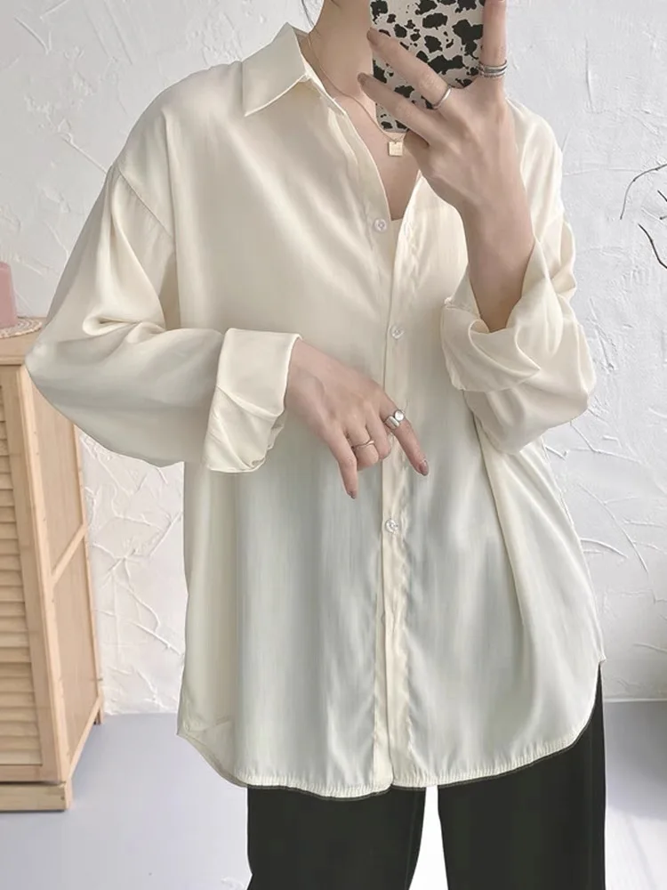 

Женская летняя рубашка, новинка 2021, свободная одежда средней длины, тонкая Солнцезащитная рубашка с длинным рукавом, пальто