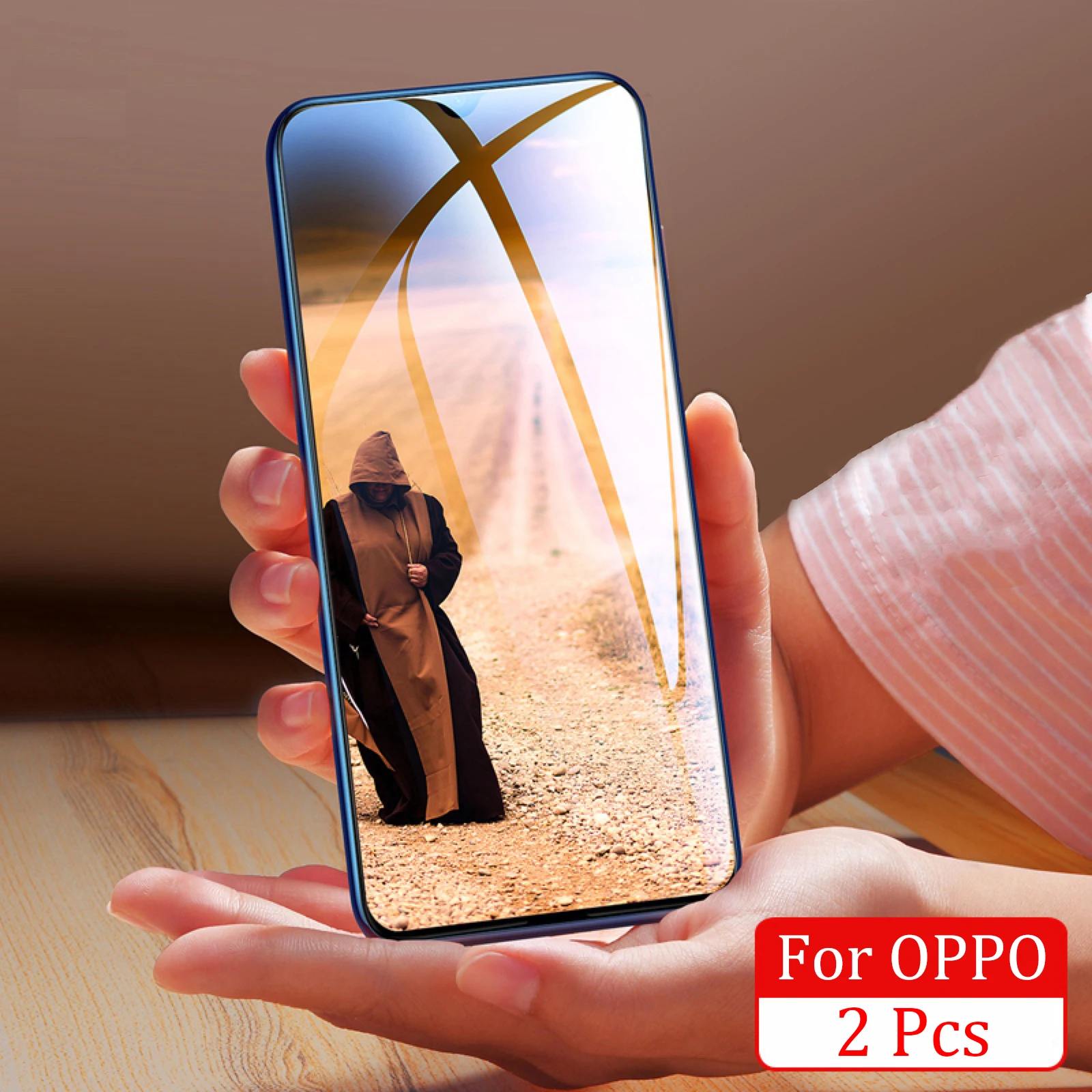 Защитная пленка из закаленного стекла для OPPO Reno Z 10X чехол 2 2Z 2F 9D 1/2 шт.|Защитные
