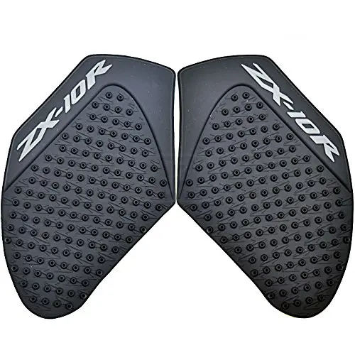 Аксессуары для мотоциклов Танк Pad тяговые колодки протектор Наклейка для KAWASAKI ZX-10R ZX 10R ZX10R 2011 - Цвет: black