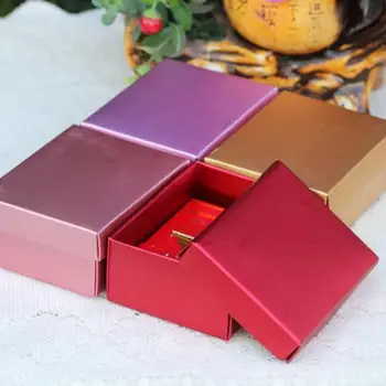

10pcs Colorful Cardboard Paper Gift Box gold color paper gift party favor box wedding party candy box