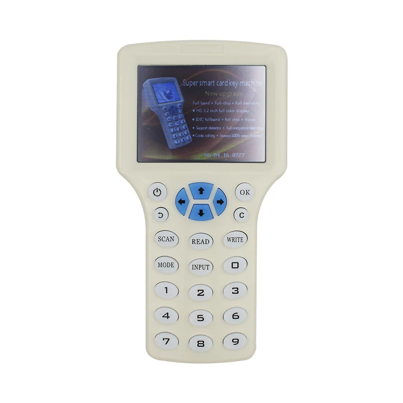 US $26.42 RFID 10 Frequency Ic Tag Reader Writer NFC Copier IC 1356Mhz Key Duplicator 1356mhz Card Programmer With USB