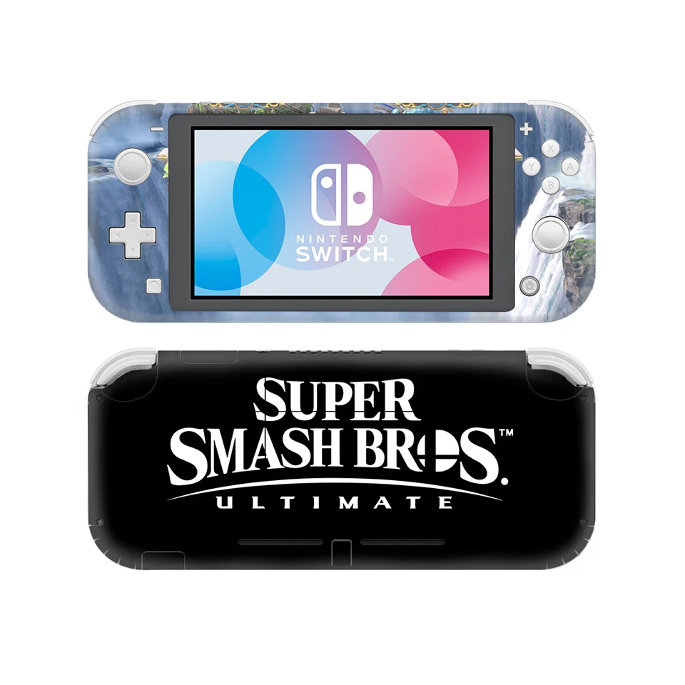 YSNSL0023 Наклейка с изображением супер Марио для nintendo Switch Lite, протектор консоли, чехол для nintendo Switch Lite, Виниловая наклейка с NSL - Цвет: YSNSL0023