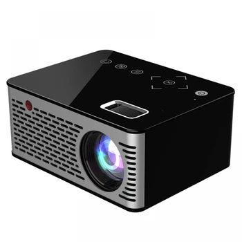 

T200 500ANSI Lumens 1080P Full HD Touch Control Mini Home Entertainment Smart Projector Support AV / HDMI / TF Card