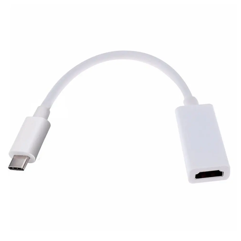 USB C к HDMI адаптер 4K 60Hz Тип C 3,1 Мужской к HDMI Женский кабель адаптер конвертер для samsung для huawei
