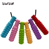 10pcs Baby Silicone Teether Kids Chew Necklace Sensory Chewy Pendant Oral Motor Toys Therapy Tools for Autism chidren's goods 3