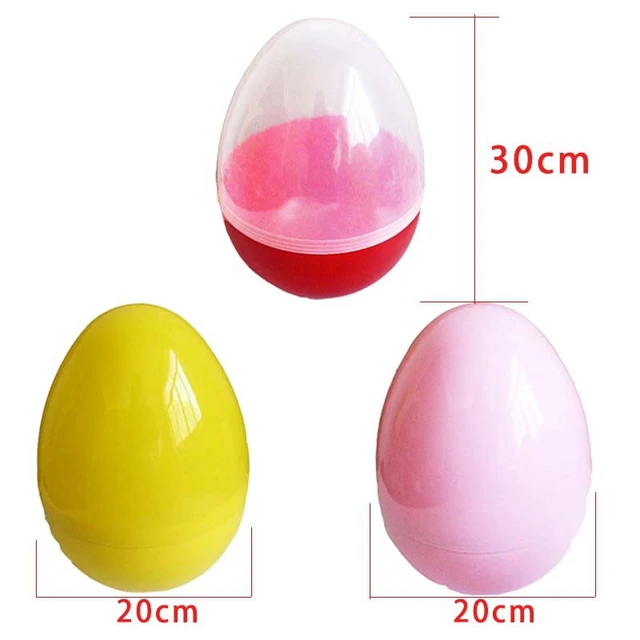 1Pcs 30*20cm Big Egg Removable Festival Birthday Gift Giant Chocolate Candy Box Birthday Party Wedding Decor Easter Decoration 6