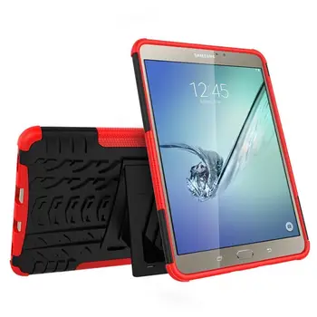 

Heavy Duty PC Hard Cover For Samsung Galaxy Tab S2 T715 T710 8.0 inch Tablet Case Hybrid Armor Kickstand Shell Funda+Stylus Pen.