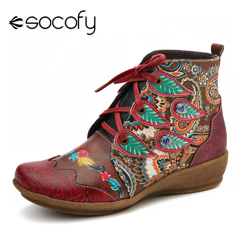 socofy bottines bohémiennes
