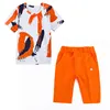 Kids Boys clothes summer outfits Cotton Teenage Boys Clothing casual Suit Children Short Sleeve Shirt Shorts Set 4 6 8 12 Years ► Photo 2/6