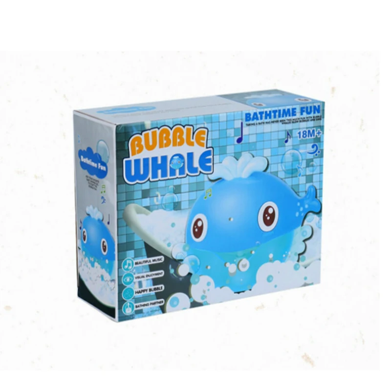 Bubble Краб лягушка и Кит детская игрушка для ванны смешной пузырь производство бассейн Ванна мыло машина детские игрушки