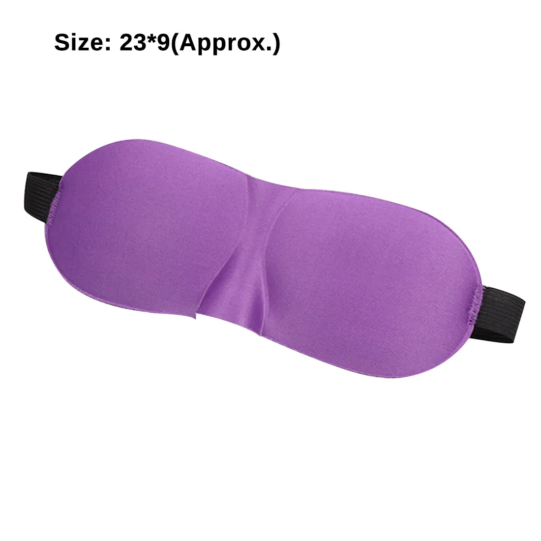 purple 1 шт. 3D маска для сна натуральный спальный глаз маска-козырек для глаз оттенок покрытия накладки для глаз мягкая портативная повязка на глаза для путешествий - Цвет: purple