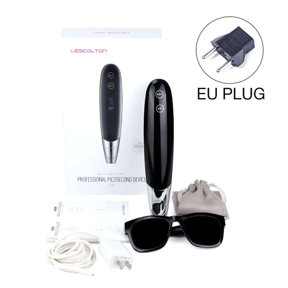 EU PLUG Лазерный веснушка, инструмент для красоты, ручка для мытья бровей, татуировка, ручка для дома, точечная моль, сканирование, точечная запись плода, инструмент для красоты, артефакт - Цвет: EU PLUG