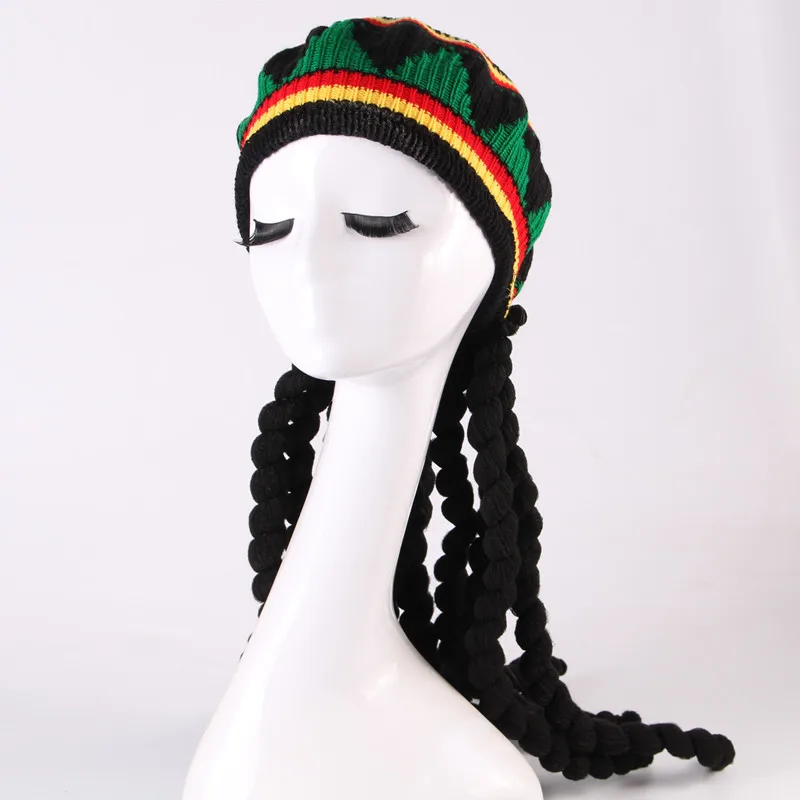 

Hat Wig For Women Synthetic Adjustable Wig Hair Box Braids Female Heat Resistant Fiber Synthetic Adjustable Wig Braiding hair