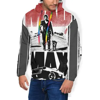 

Mad Max Hoodie Mad Max Hoodies Big Loose Pullover Hoodie Black Long Length Male Polyester Warm Cool Hoodies