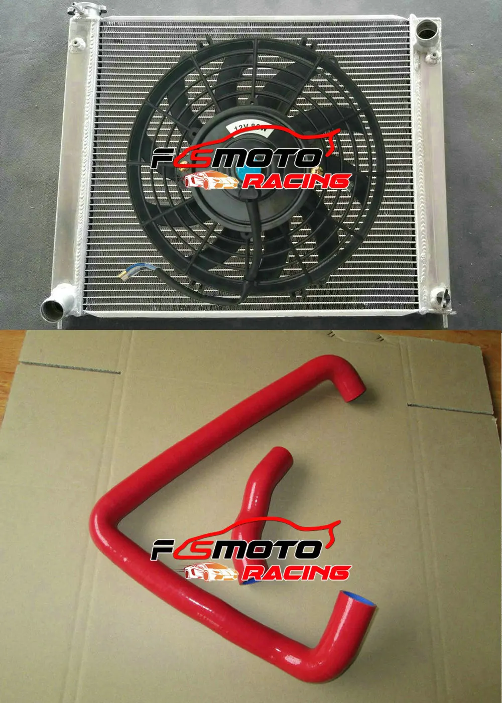 Aluminum Radiator + Silicone Hose For Nissan 300zx Fairlady Z Z32