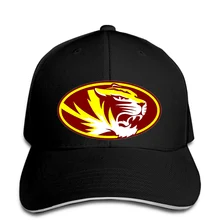 Мужская бейсбольная Кепка Александрия Тигры Mizzou Tigers Snapback Кепка Женская кепка остроконечная