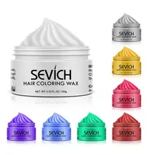 100 г Временная Краска для волос, воск для мужчин, сделай сам, прическа, грязевая формовочная паста, крем-гель