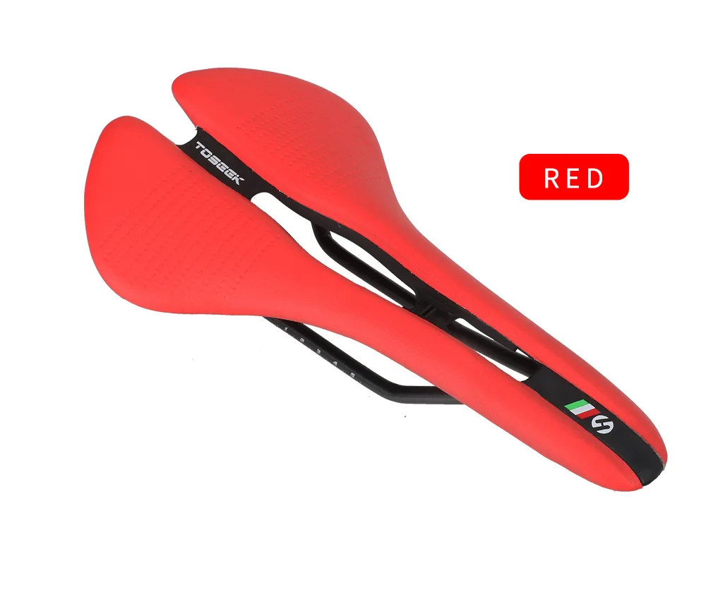 Полый дышащий дизайн дорожный велосипед/MTB велосипедное седло, EVA микрофибра кожа Удобная велосипедная подушка