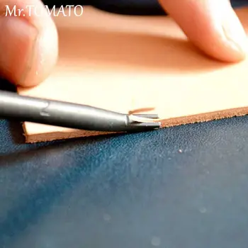

High quality Leather Craft Tool 0.6/0.8/1/1.2/1.4 mm Wood Handle Edge Skiving Beveling Leathercraft Knife Sewing Cutting Tools