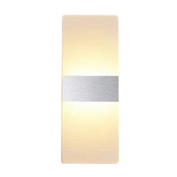 

Modern Wall Sconces 6W,Set of 2 LED Wall Sconce 3000K Warm White Wall Sconce Lighting for Hallway,Bedroom, Bathroom, Porch, Stai