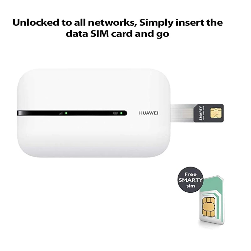Unlocked Huawei E5576-855 4G LTE Hotspot Wireless Router Outdoor WIFI Modem Packet Access Mobile