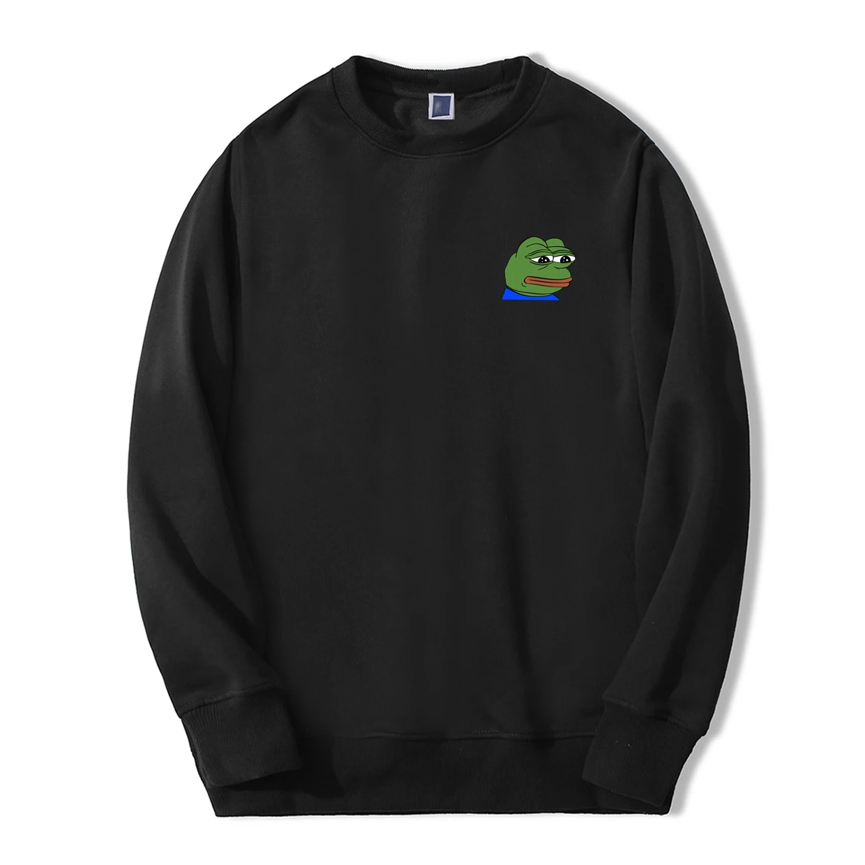 Feels Bad Man Men Sweatshirts Hoodie Sad Frog Angry Pepe Anime Print Feels Good Man Comic Casual O-Neck New Arrival Streetwear