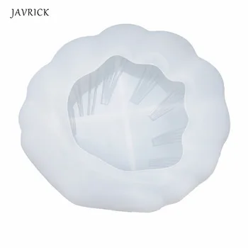 

Crystal Epoxy Resin Mold Shell Dish Plate Casting Silicone Mould DIY Making Tool