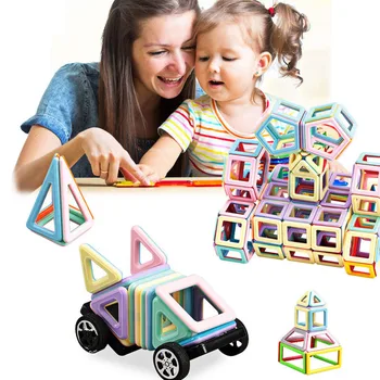 

Mini Size Magnetic Designer Magnetic Blocks Construction Toys Set Modeling & Buillding Toy For Children Kids Gifts
