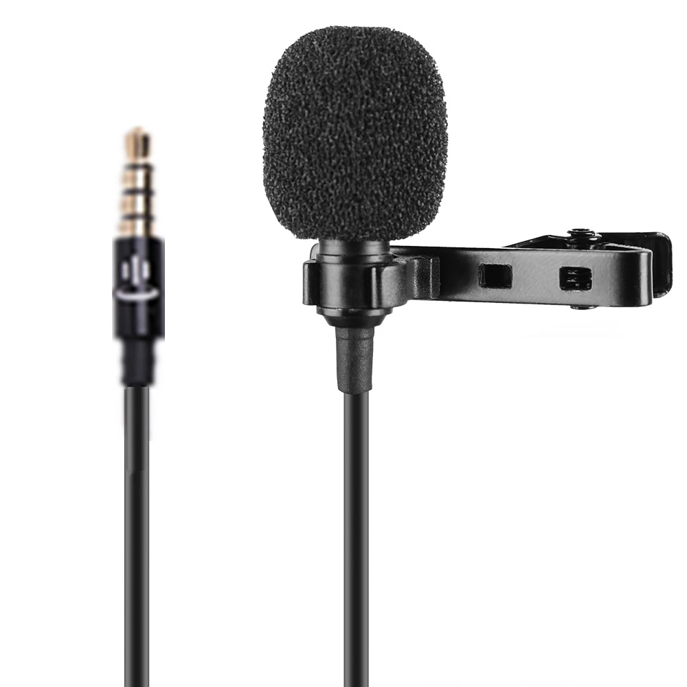 YC LM10 II Lavalier аудио видео телефон микрофон конденсаторный для iPhone X 8 7 6 6s Plus Canon Nikon DSLR