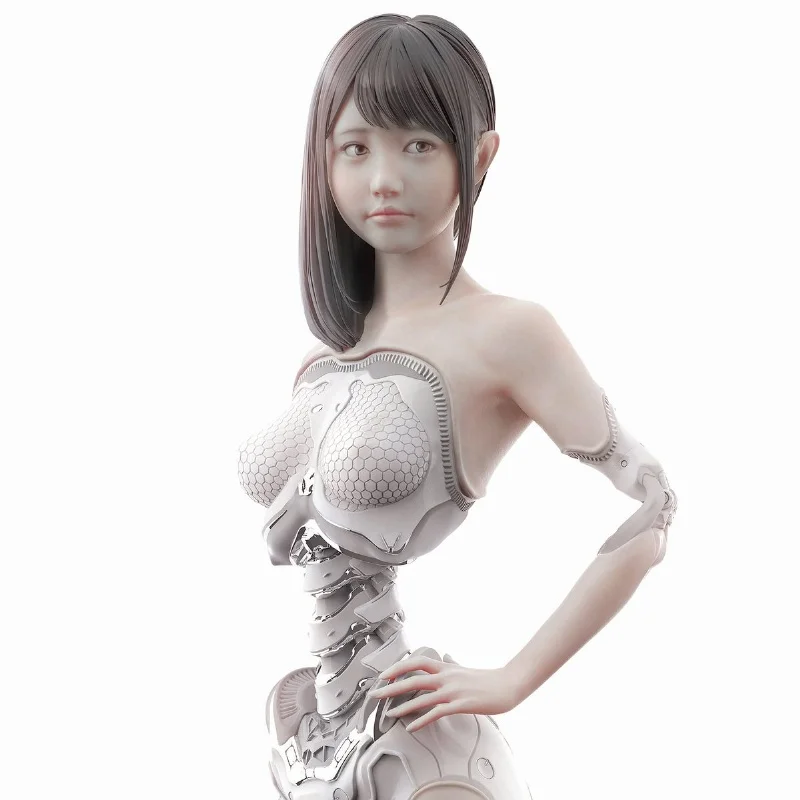 Модель из смолы WF2019 1/6 набор моделей Женский робот Android тип 01 гаражный комплект